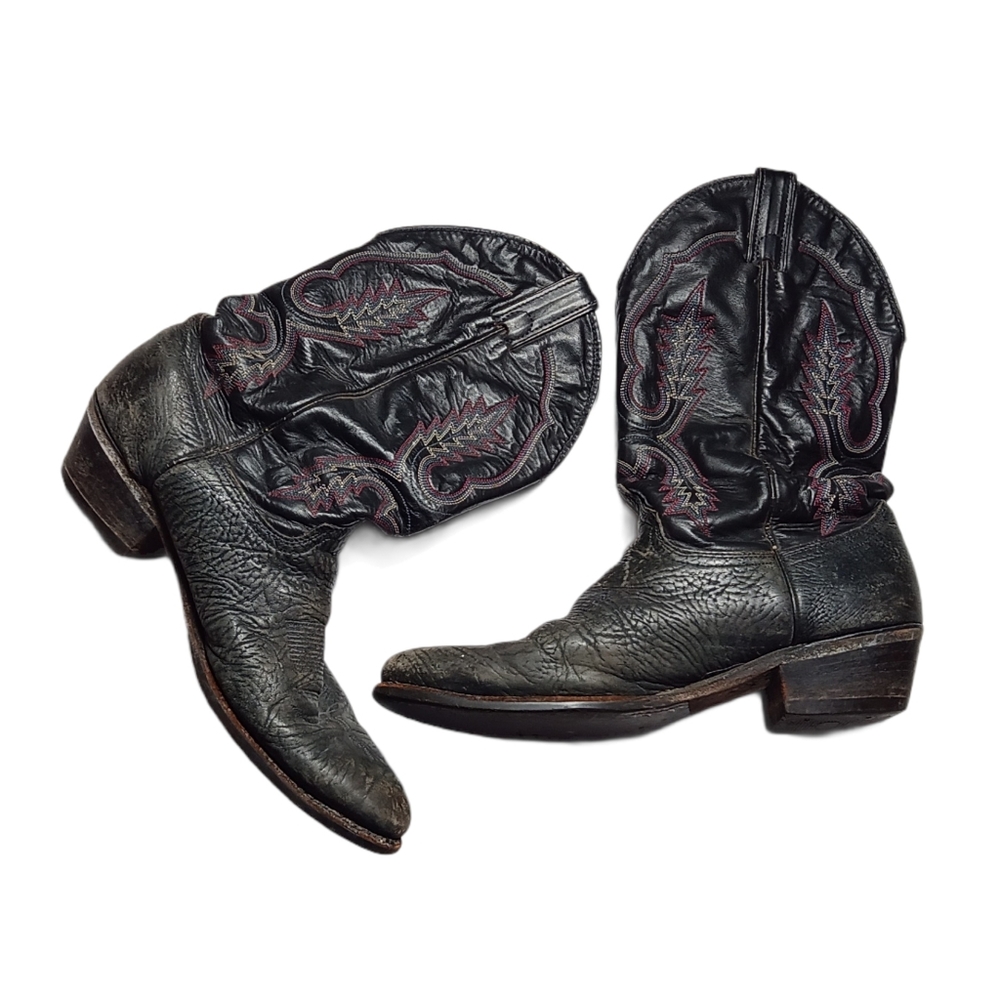Vibram Men's Cowboy Boots Leather sz 12